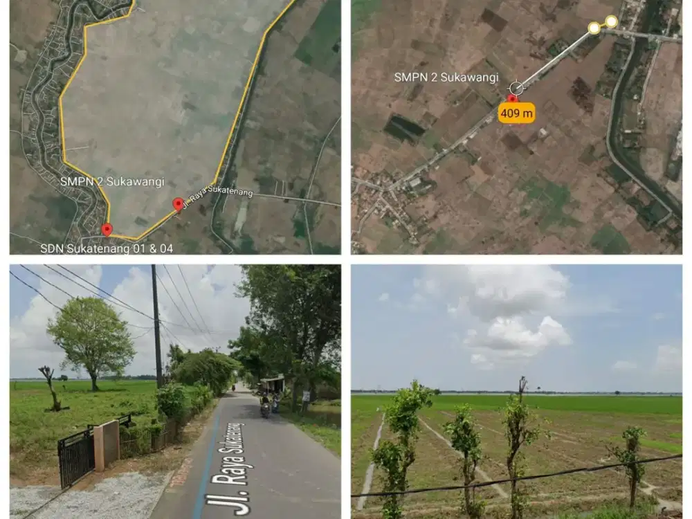 DIJUAL TANAH STRATEGIS DIDAERAH SUKATENANG BEKASI JAWA BARAT