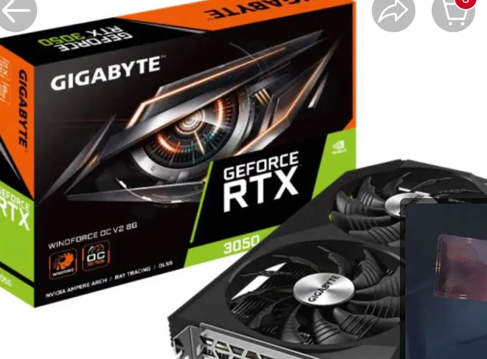 VGA card new 3050 6Gb