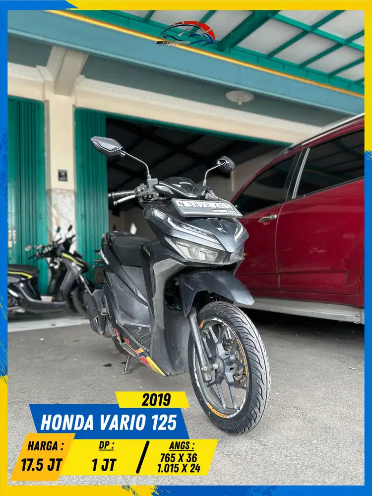 HONDA VARIO 125 2019 MESIN DIJAMIN AMAN HIKMAH MOTOR KEPUH