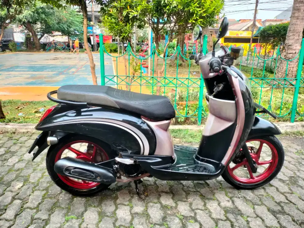 HONDA SCOOPY KARBU 2011 pajak panjang/B.dki