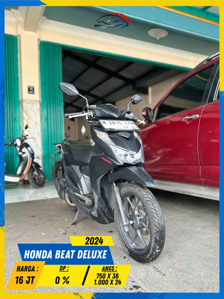 HONDA BEAT DELUXE 2024 MONGGO GAS POLL HIKMAH MOTOR KEPUH
