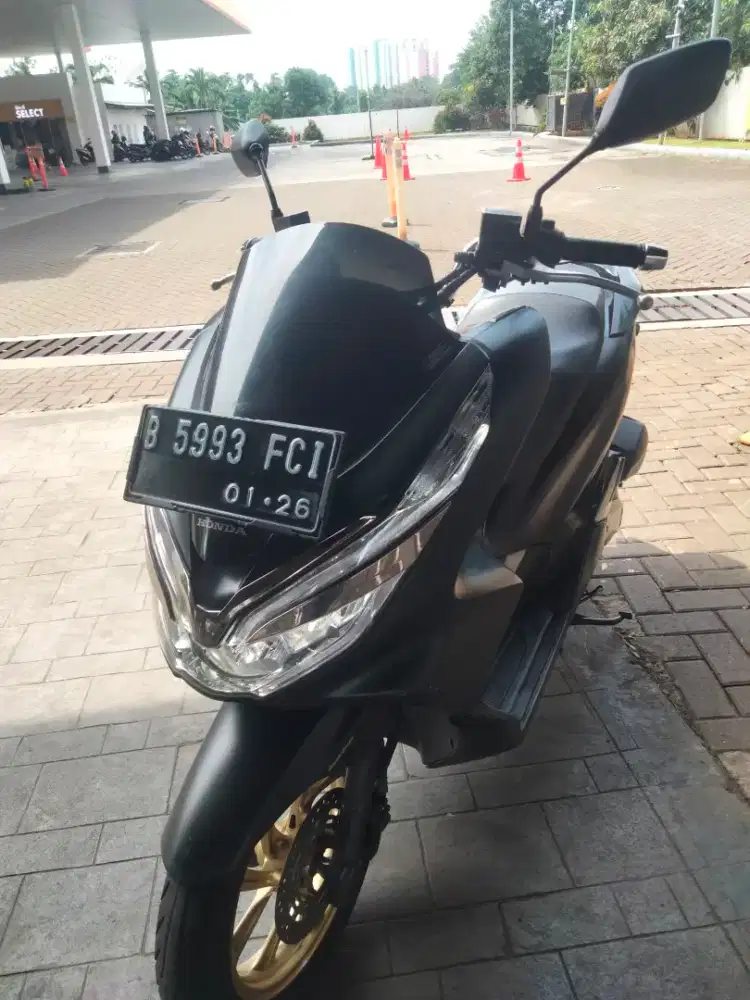 Pcx 150 2020 hitam dop