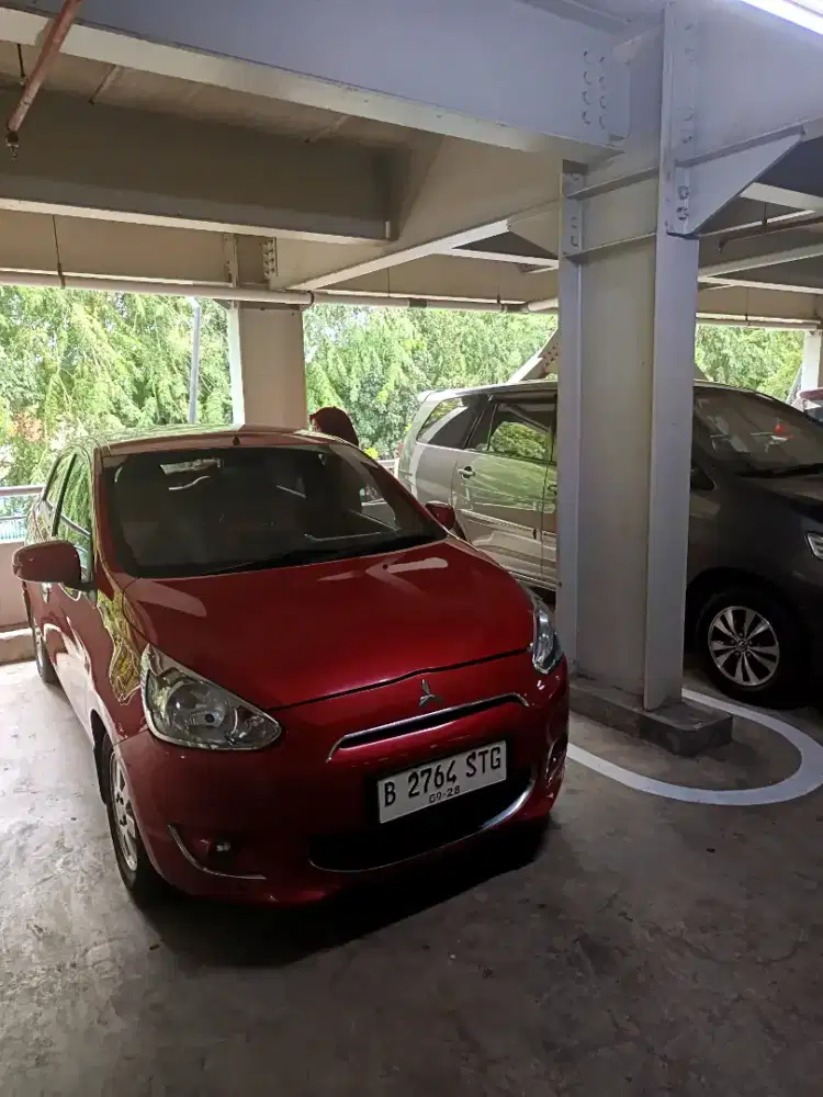 Jual Mitsubishi Mirage 2013 GLS 1.2 Manual– Pemakaian Pribadi, Terawat