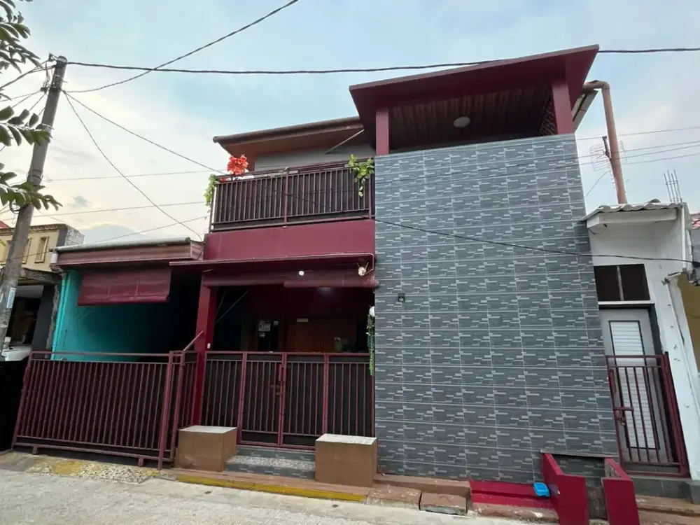 Dijual Cepat Rumah 2 Lantai Siap Huni SHM Kompek TWP TNI AL Ciangsana