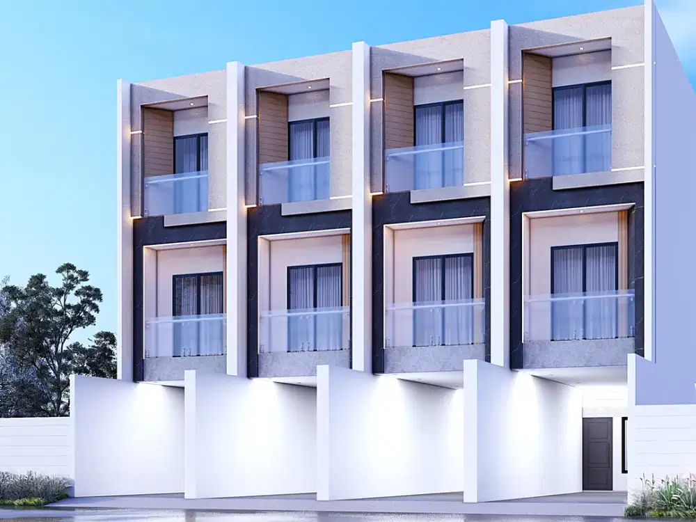 Dijual Rumah Baru Hanya 4 Unit SHM Tanjung Duren Jakarta Barat