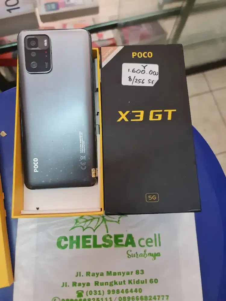 Murah hp poco X3 GT 5G 8/256 lkp, bs TT