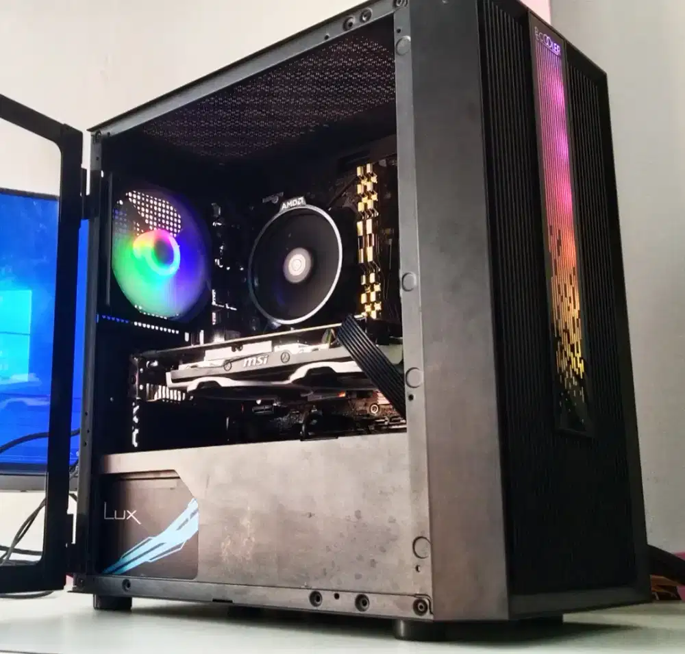 PC gaming AMD ryzen 5 VGA msi GTX 960