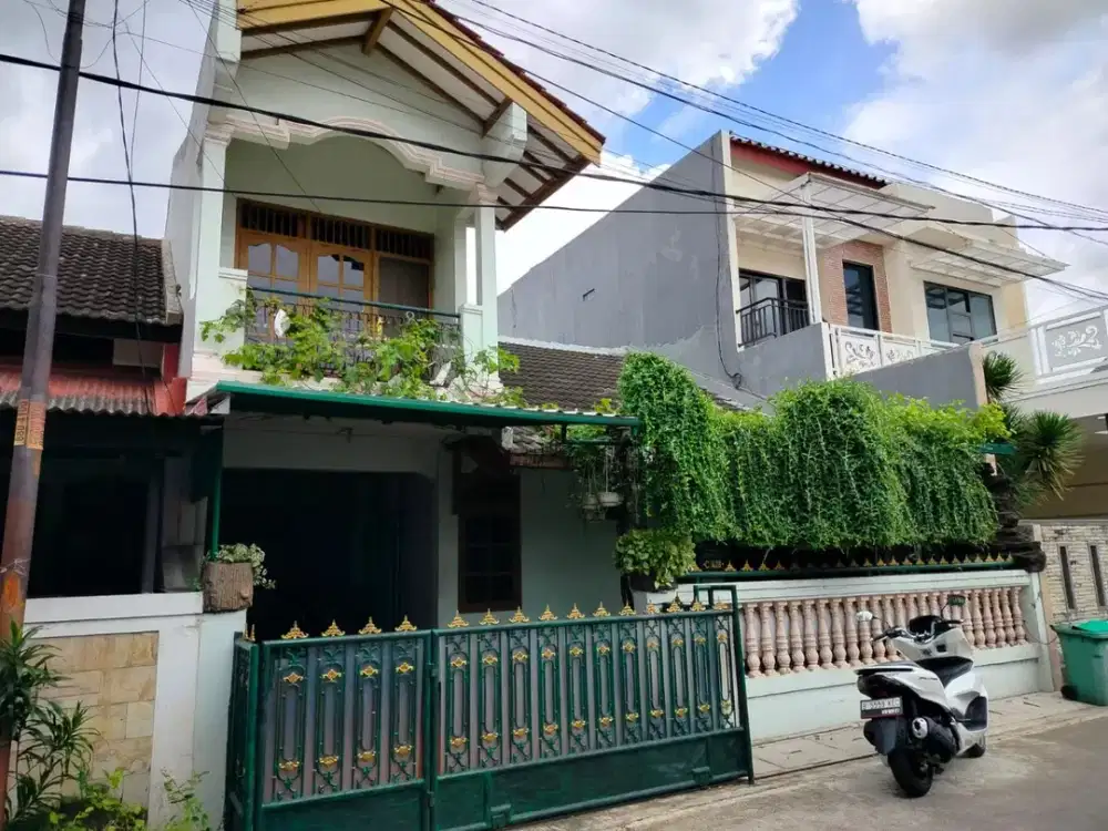 Dijual rumah 1½ Lantai, semi furnish Di galaxy, bekasi selatan
