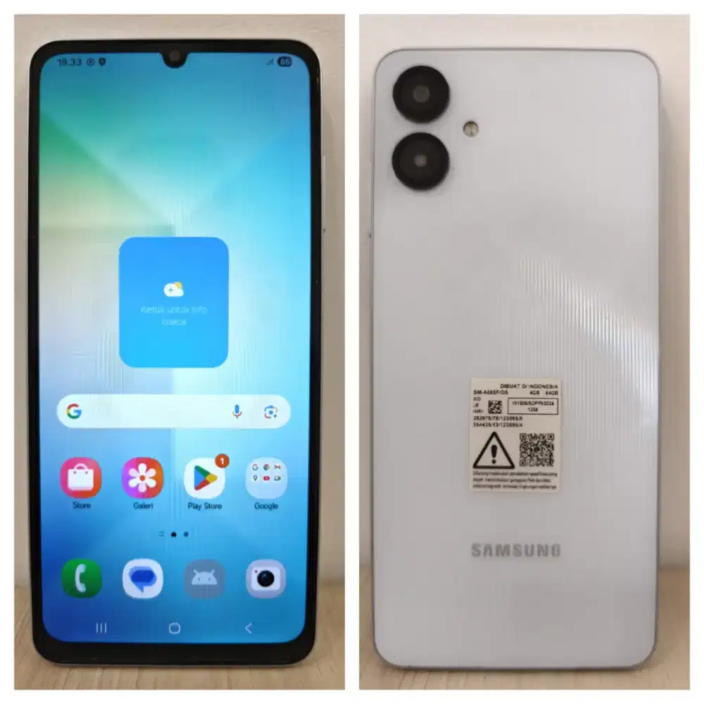 SAMSUNG A06 RAM 4/64 FULLSET SUPER MULUS NO MINUS