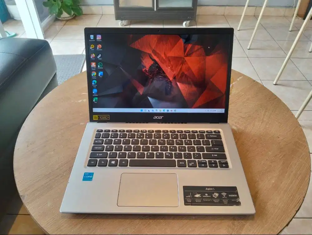 Acer Aspire A514-54 Core i3-1115G4 RAM 8GB DDR4 SSD 512GB NVMe