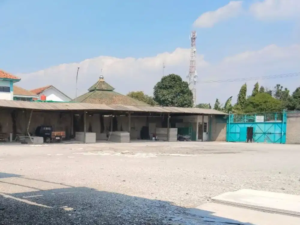 Gudang Cirebon Luas 2.171 m² SHM, Siap Kontainer 40 Feet, Lokasi Strategis