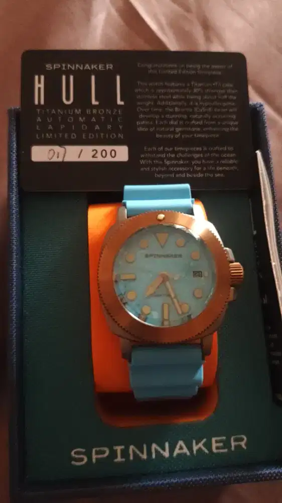 Spinnaker Casio hull SP5145 04 Seiko