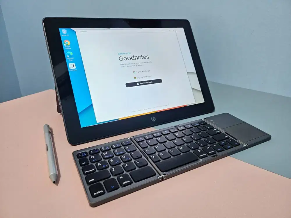 HP Pro X2 Touchscreen With HP Stylus Pen & Portable Keyboard