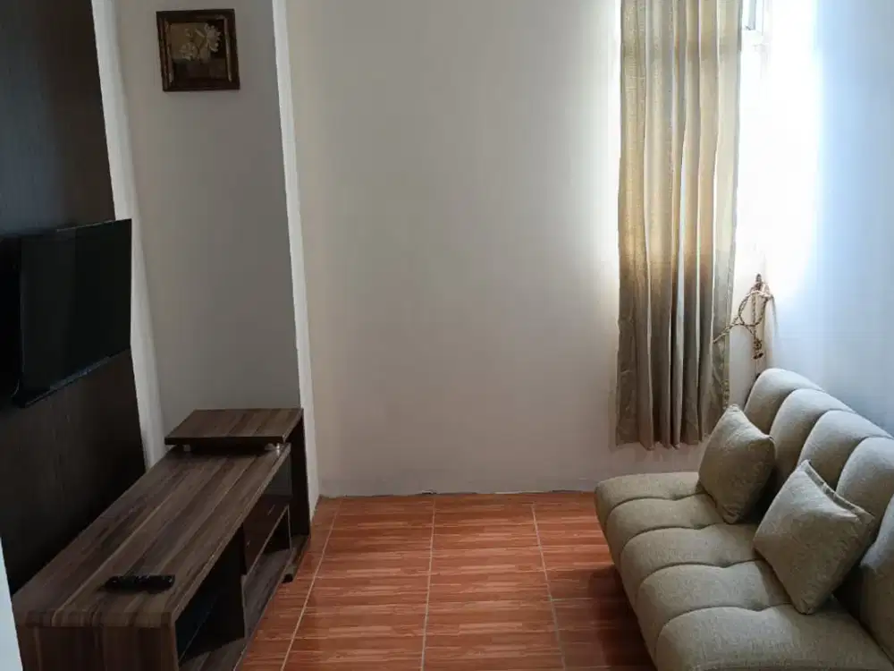 Apartemen Kalibata City 1BR Full Furnished, Posisi Hoek, Dekat Mall