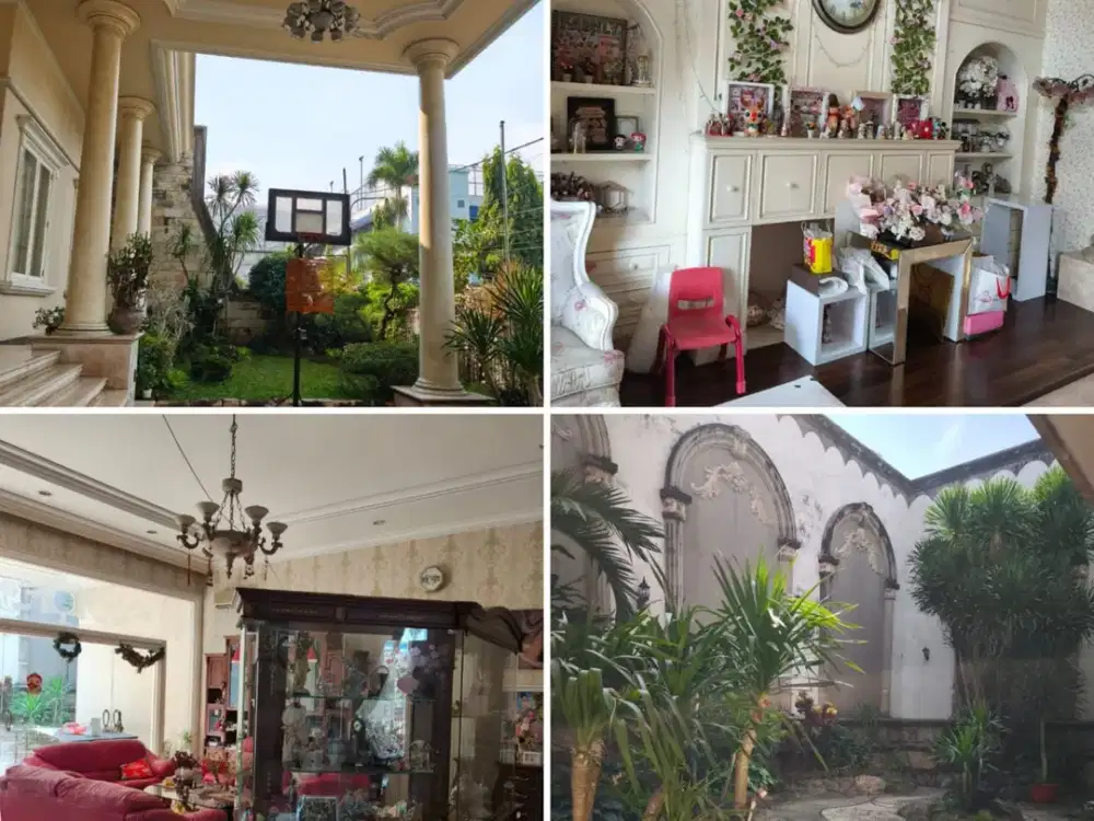 Murah Banget Jual Hitung Tanah Rumah Super Mewah Klasik Kupang Indah Surabaya Barat