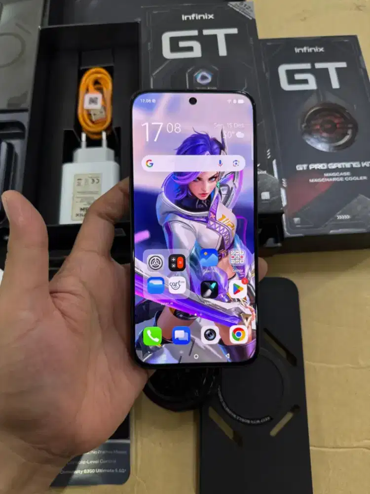 Infinix GT 30 Pro 12/512GB 5G Special Box Fullset Mulus 144Hz Garansi