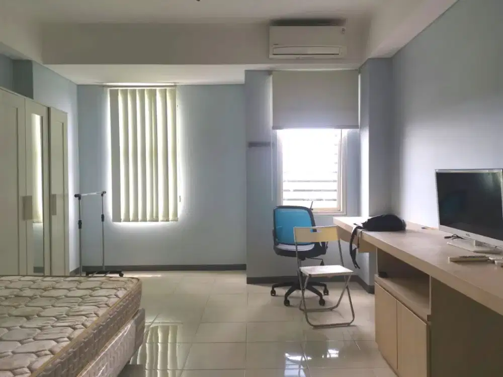 Disewakan Silkwood Residence tipe Studio furnished view danau panoramic