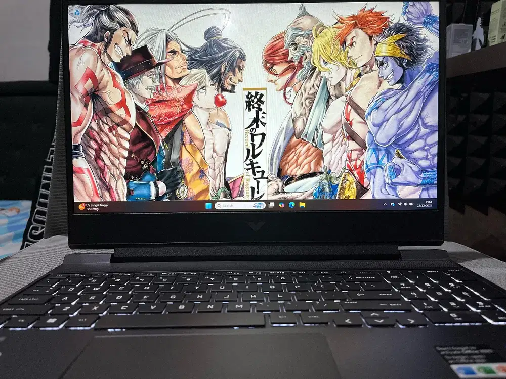 JUAL MURAH LAPTOP HP VICTUS 15 I5-12500 H, RAM16GB, RTX3050 FULLSET