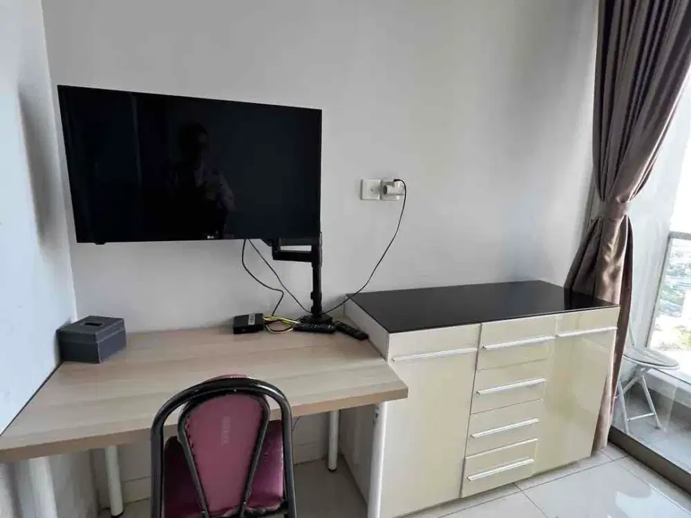 Studio full furnish siap huni