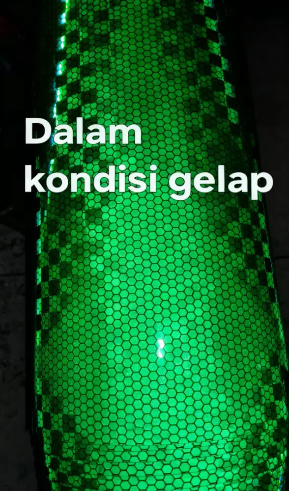 Stiker DISHUB reflektif reflektor original reflomax