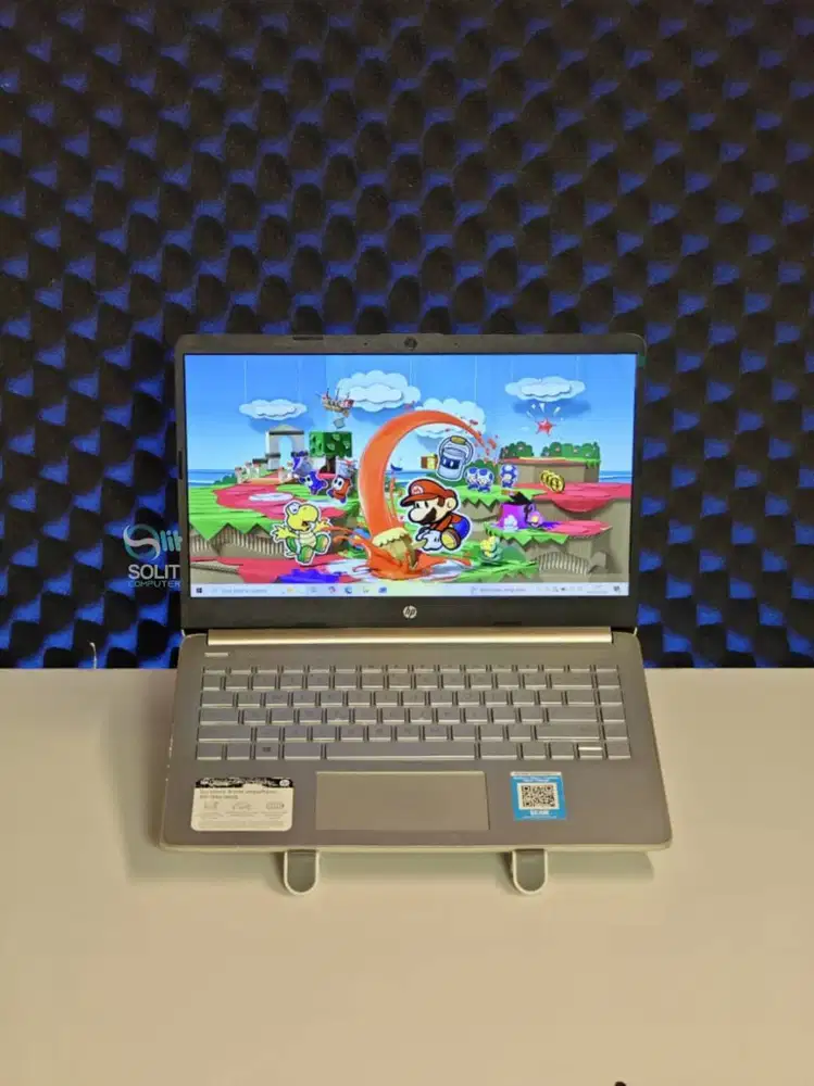 HP Laptop 14 Intel Celeron N4120 | SSD 128GB | Win 11 | Garansi