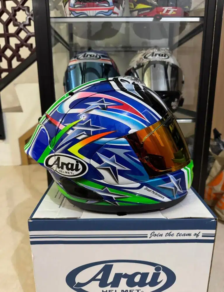 Arai RX7X Nakano Green size M