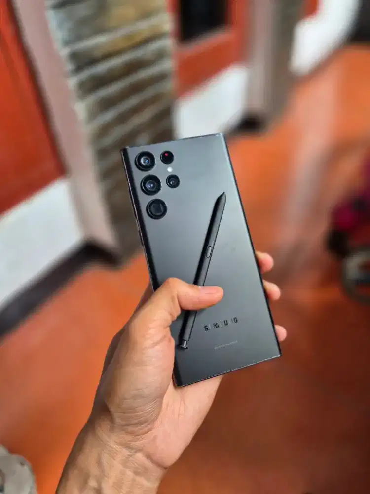 Samsung S22 Ultra 12/256GB Resmi Sein Black Lengkap