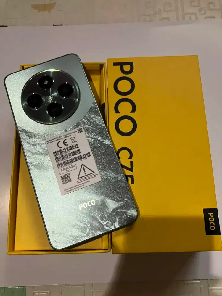 Poco C75 8/256 Mulus Lengkap Murah