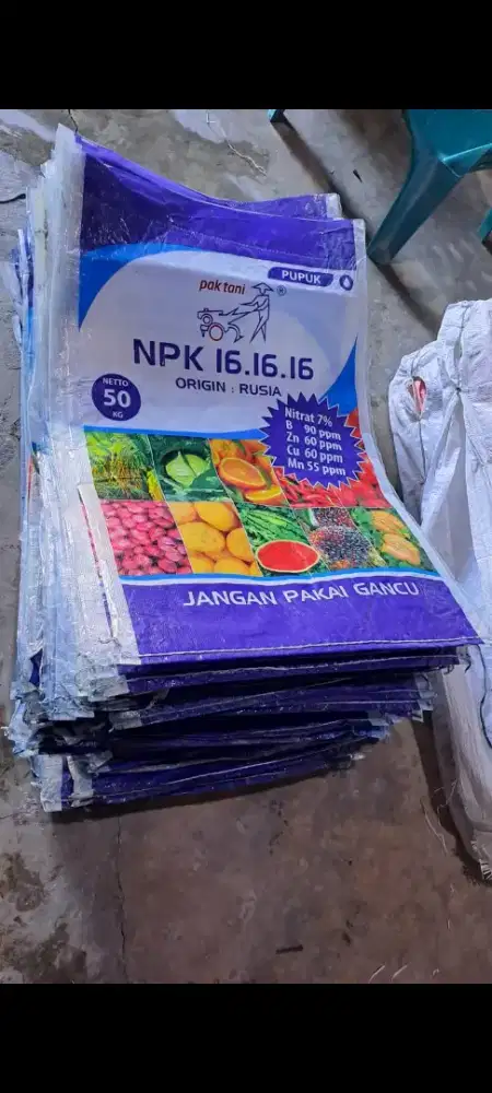 Goni bekas pupuk 50 kg 56x90 sdh d cuci brsh skli pkai bk bnng
