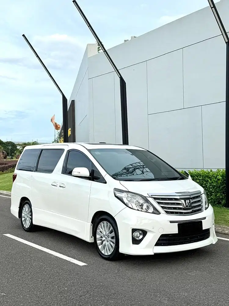 KM 70RB ASLI! Toyota Alphard 2.4 A/T 2012 GOOD CONDITION!