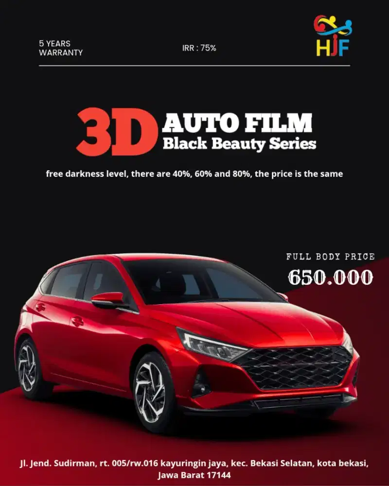 Kaca film tolak panas