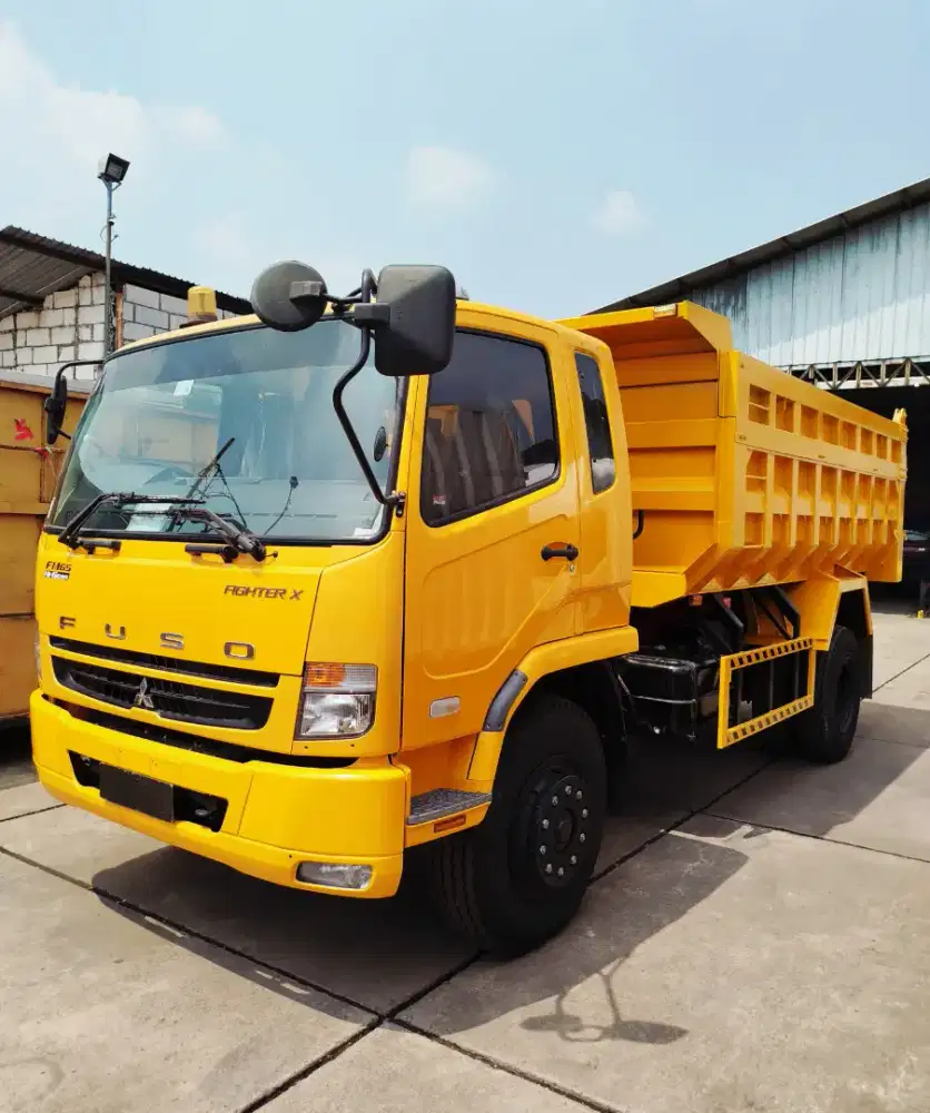 MITSUBISHI FUSO FIGHTER 240PS DUMPTRUK KONDISI SEPERTI BARU DUMPTRUCK
