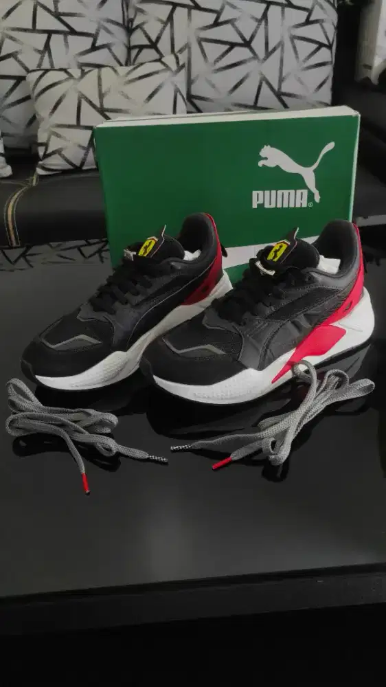 Sepatu Sneakers PUMA RS-X T Ferarri 308064 01 Original Size 43