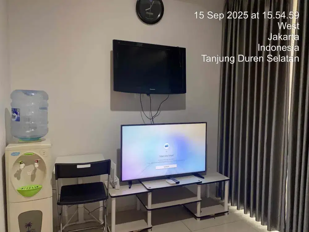 Studio full furnish siap huni