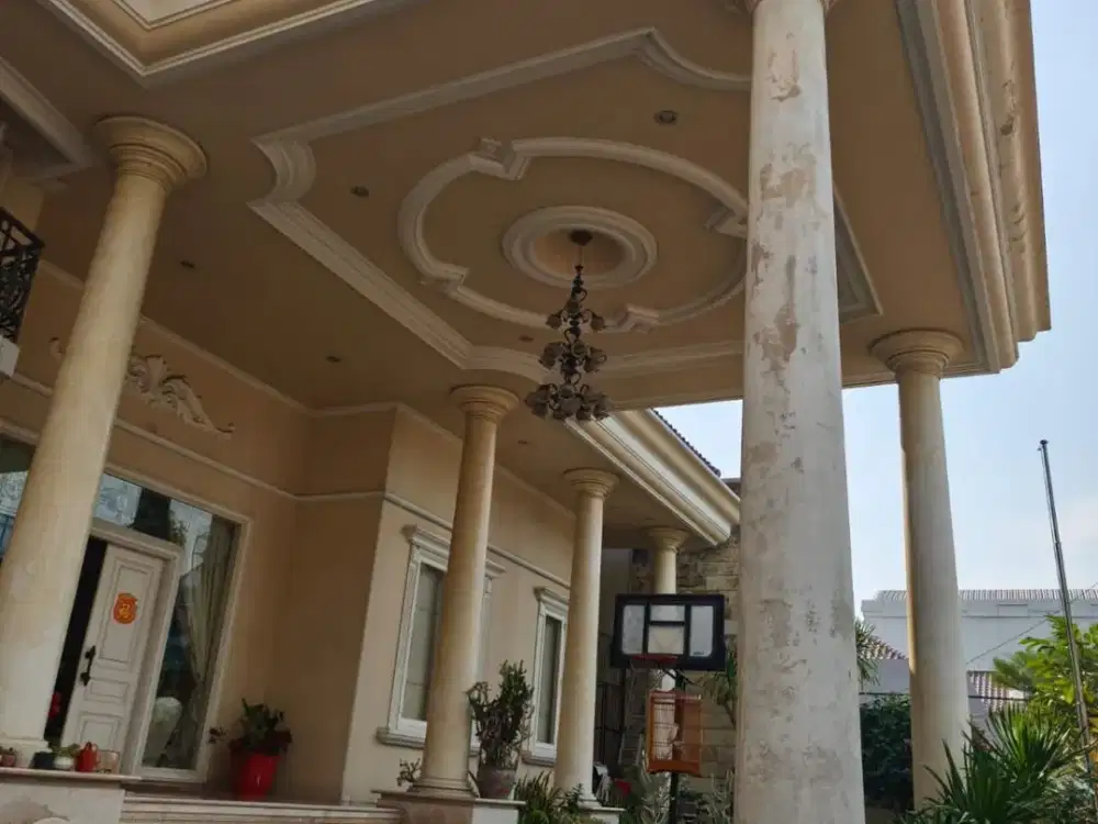 MURAH BANGET JUAL HITUNG TANAH!!  DIJUAL RUMAH MEWAH KLASIK KUPANG INDAH SURABAYA BARAT