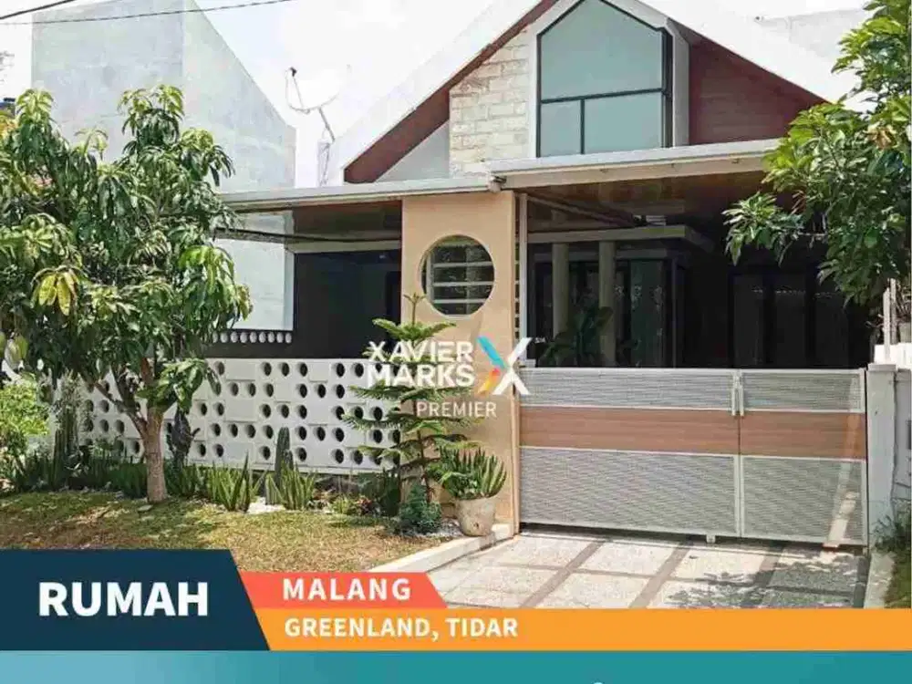 Dijual Rumah Modern Mewah Full Furnish Di Greenland, Tidar Malang