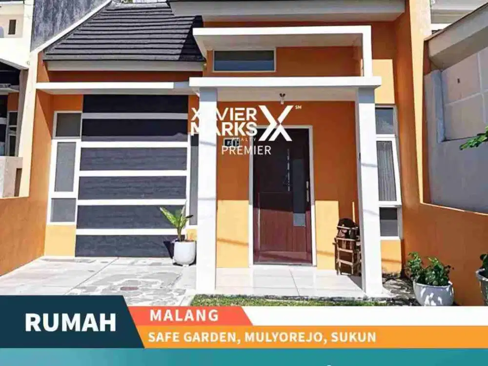 Dijual Rumah Minimalis Di Perum Safe Garden, Mulyorejo Sukun, Malang