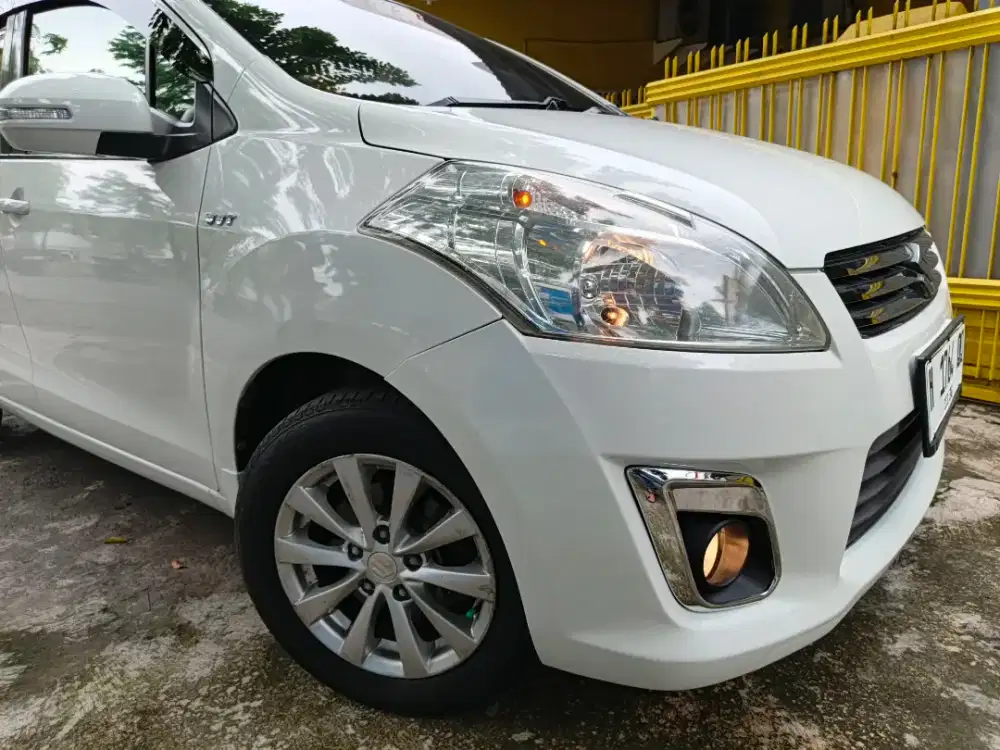 MATIC PAJAK BARU ERTIGA GX 2014 PUTIH MULUS TERAWAT AIRBAG ABS