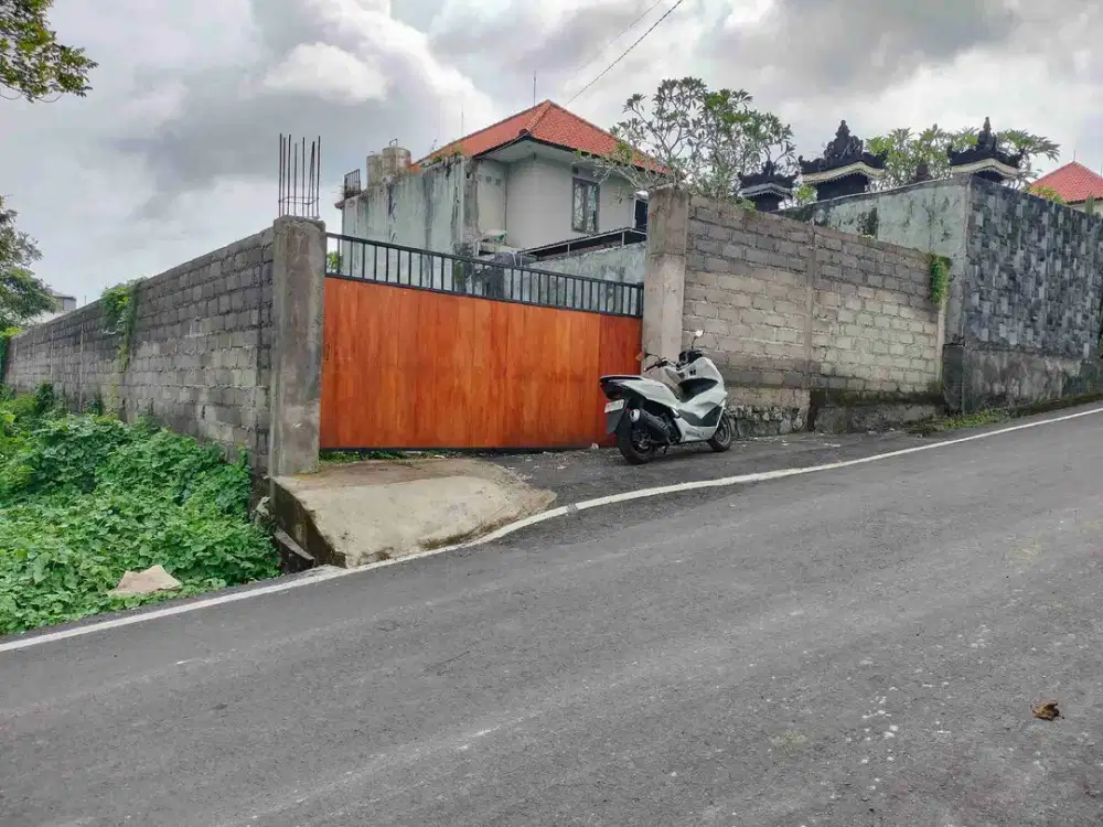 Buc tanah strategis 320m2 cargo indah dkt gn catur jl8mtr aspal hotmik