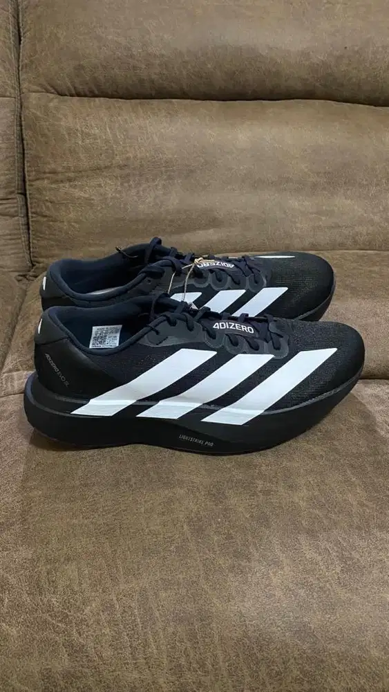Sepatu Lari Olahraga Running Shoes Adidas Adizero EVO SL New Size 42.5