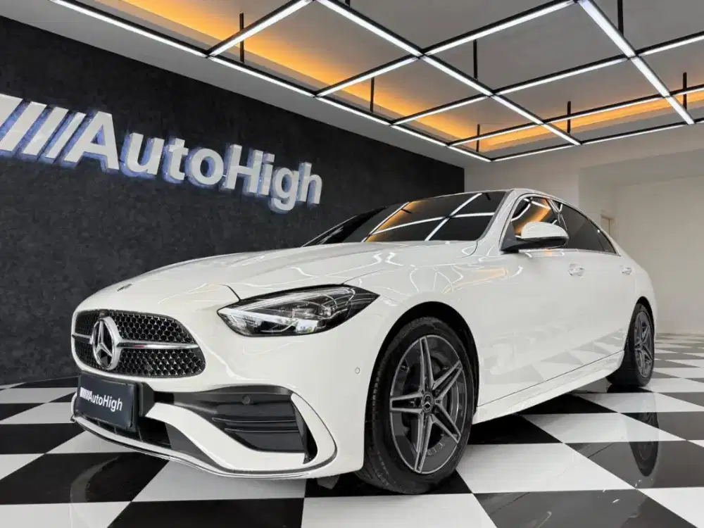 DP10% [Km7.000] C300 AMG 2023 White Reg 2024 #AUTOHIGH
