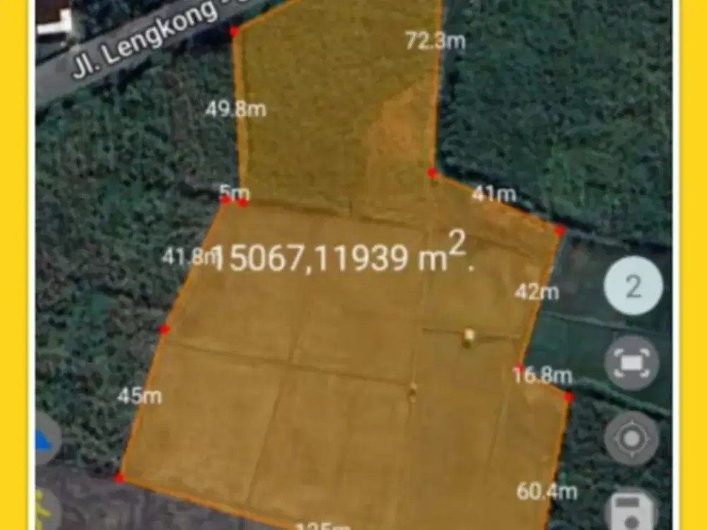 Dijual Lahan Zona Industri Lokasi Super Strategis Nganjuk,Jawa Timur Luas 1,5 Ha
