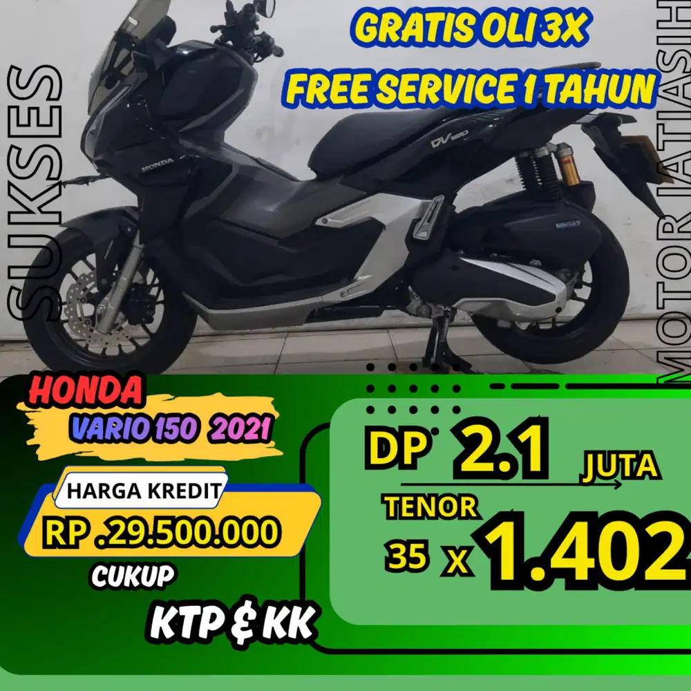 DPMURAH HONDA ADV CBS 2022 DP 2.1 JUTA BISA CASH/KREDIT MENGGUNAKAN CC