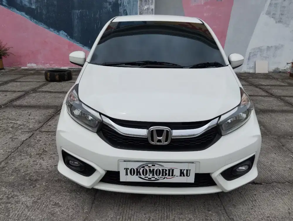 Honda Brio E AT th 2021,putih.tgn 1