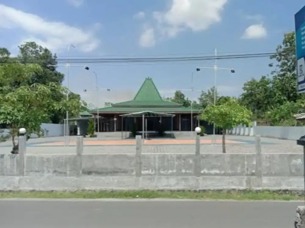 Dijual rumah joglo Total luas 3643 m (2 sertifikat), lokasi Kawasan Villa, dekat kampus UMY, mercu buana, PLN sedayu