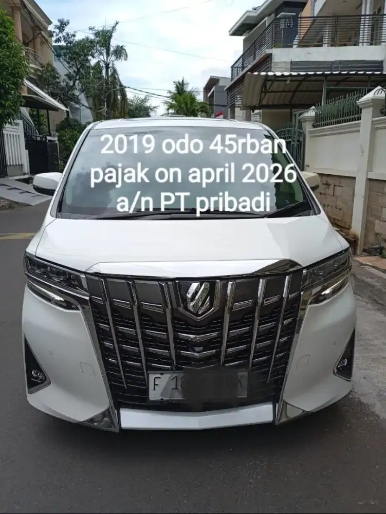 Alphard 2019 G ATPM partisi