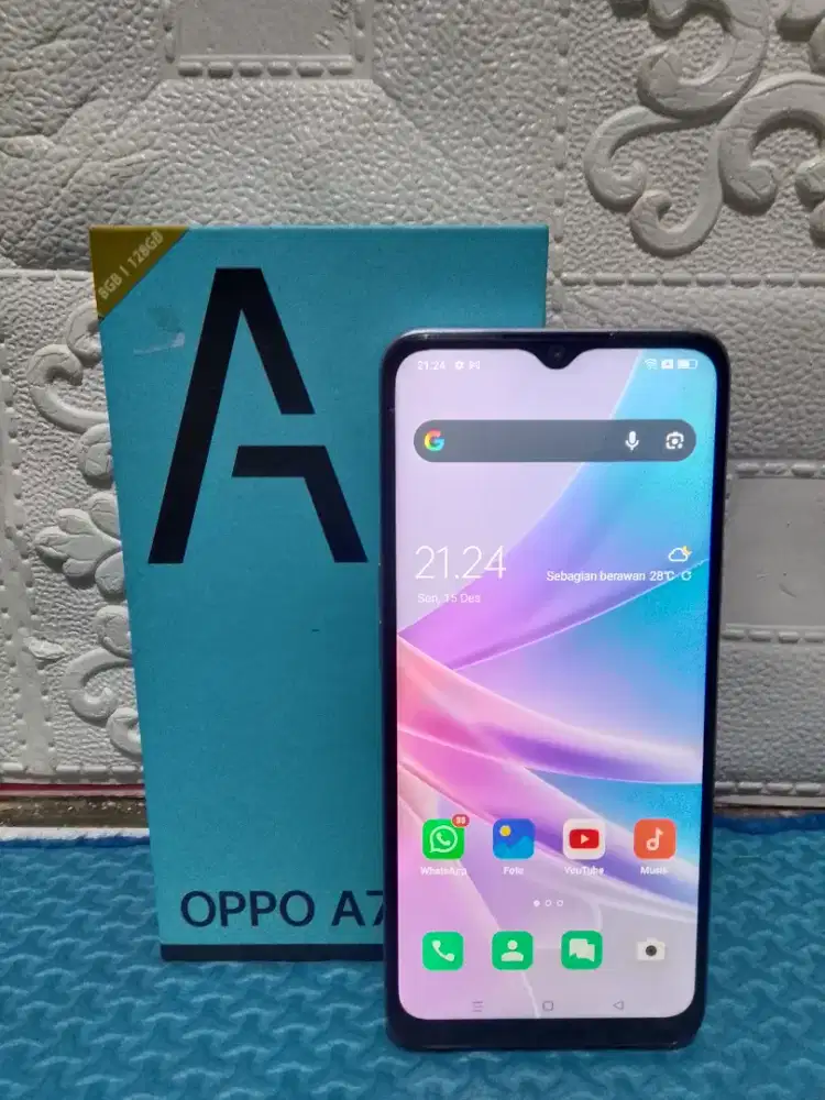 OPPO A78 5G Ram 8+4/128 Fullset Original No Minus