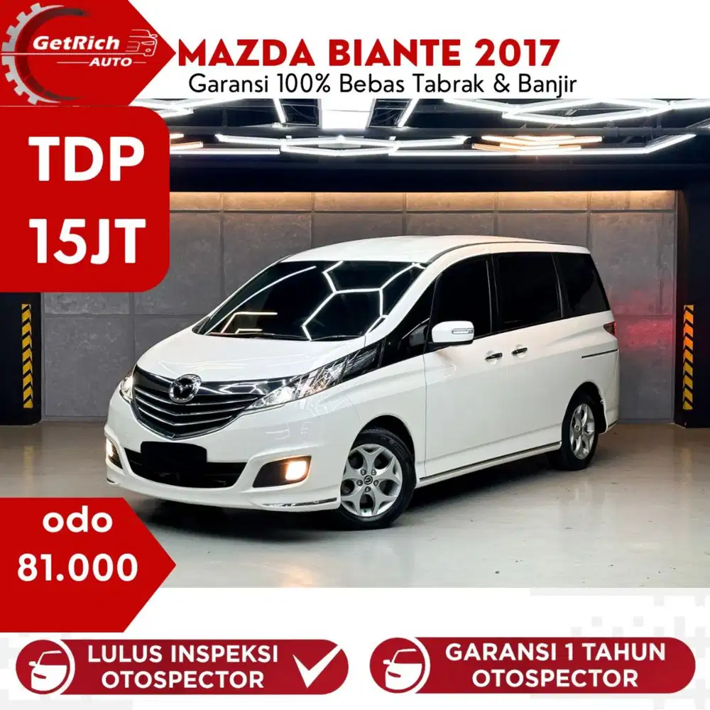 Mazda Biante Skyactive 2.0 Putih 2017