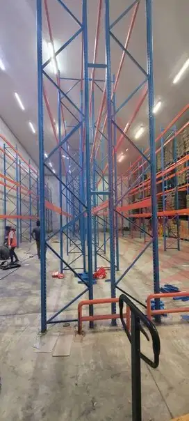 RAK GUDANG RAK INDUSTRI KAPASITAS 10TON PER RAK READY STOK