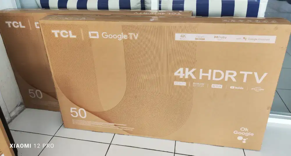 TCL TV 50 Google TV Android 11 UHD 4K Digital TV Dolby Remote Voice